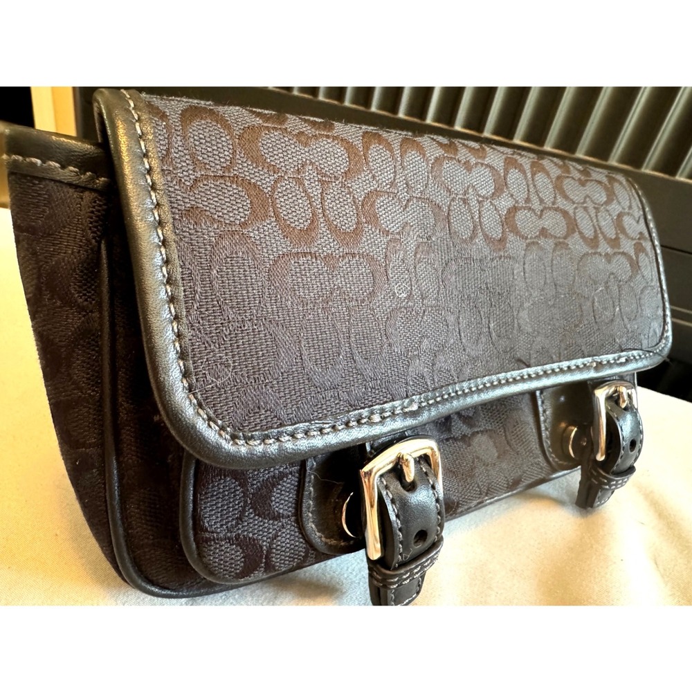 ❤️Vintage Coach Signature BeltBag Fanny Pack Y2K streetwear indiesleek gorpcore
